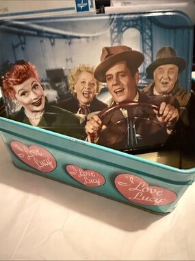 I LOVE LUCY Car Ride Collectible TIN 5- 3/4" x 4" x 2 1/4"